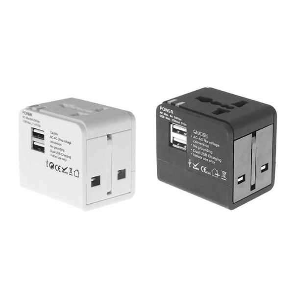 Universal Travel Adapter Power Adapter Electric Plugs Sockets Adapter Converter USB Travel Socket Plug Power Charger Converter - Image 2