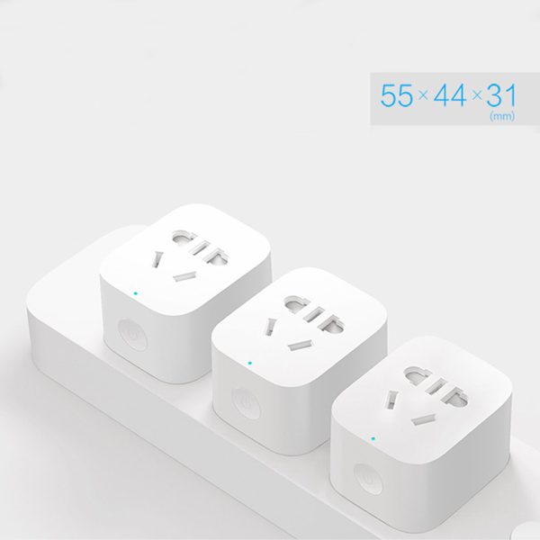 100% Original Xiaomi Smart Socket Plug Bacic WiFi Wireless Remote Socket Adaptor Power On And Off With Phone - Image 2