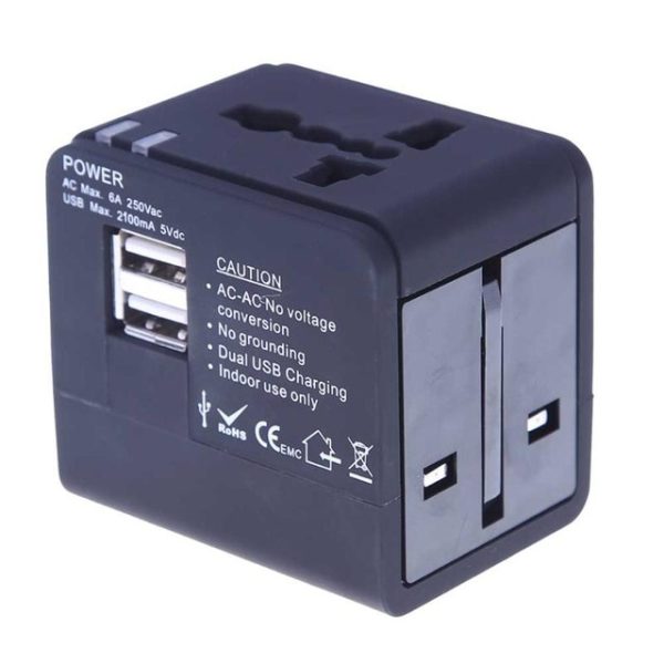 Universal Travel Adapter Power Adapter Electric Plugs Sockets Adapter Converter USB Travel Socket Plug Power Charger Converter - Image 7