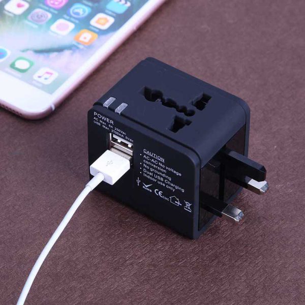 Universal Travel Adapter Power Adapter Electric Plugs Sockets Adapter Converter USB Travel Socket Plug Power Charger Converter - Image 5