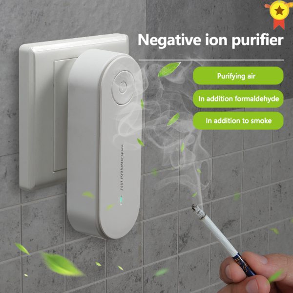 Multifunctional Negative Ion Air Purifier Socket Negative Ion Toilet Hand Washing Toilet Odor Deodorizer